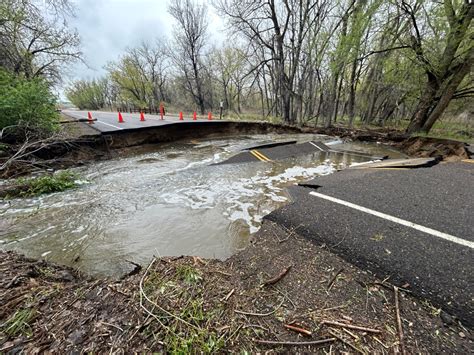 Watch out for damaged, flooded roads near Cherry Creek State Park